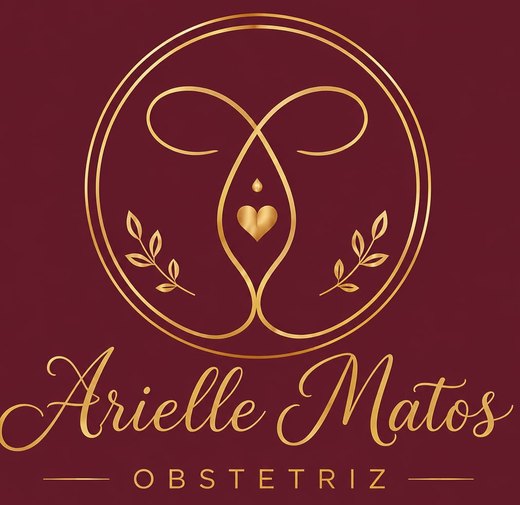 Logomarca Arielle Matos Obstetriz